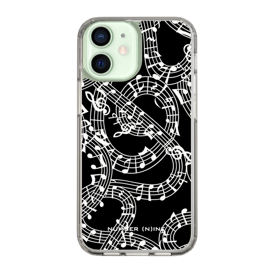 Slim Protection Case［ NUMBER (N)INE - All-Over Musical Notes Pattern ］