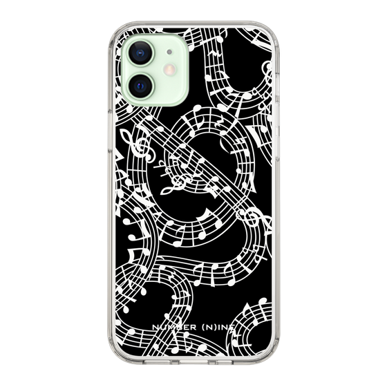 Slim Protection Case［ NUMBER (N)INE - All-Over Musical Notes Pattern ］