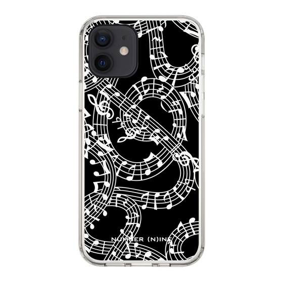 Slim Protection Case［ NUMBER (N)INE - All-Over Musical Notes Pattern ］