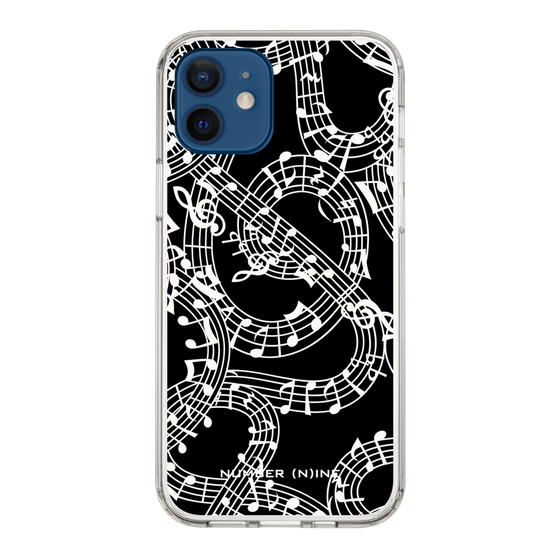 Slim Protection Case［ NUMBER (N)INE - All-Over Musical Notes Pattern ］