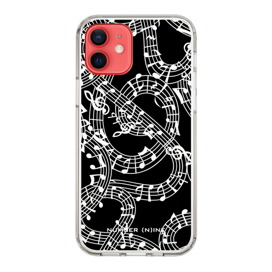 Slim Protection Case［ NUMBER (N)INE - All-Over Musical Notes Pattern ］