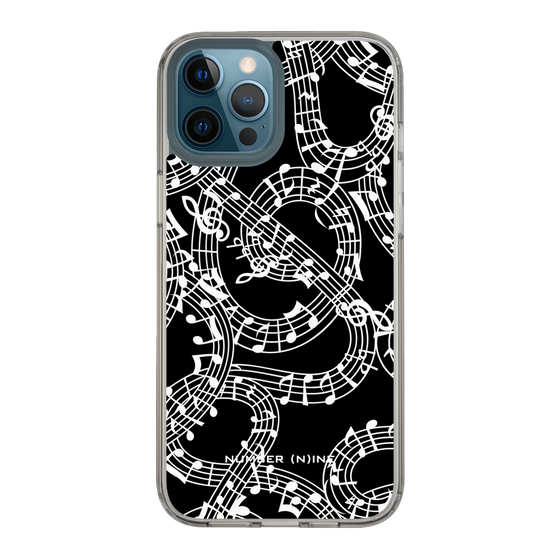 Slim Protection Case［ NUMBER (N)INE - All-Over Musical Notes Pattern ］