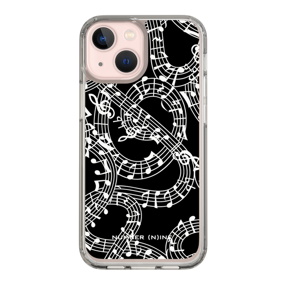 Slim Protection Case［ NUMBER (N)INE - All-Over Musical Notes Pattern ］
