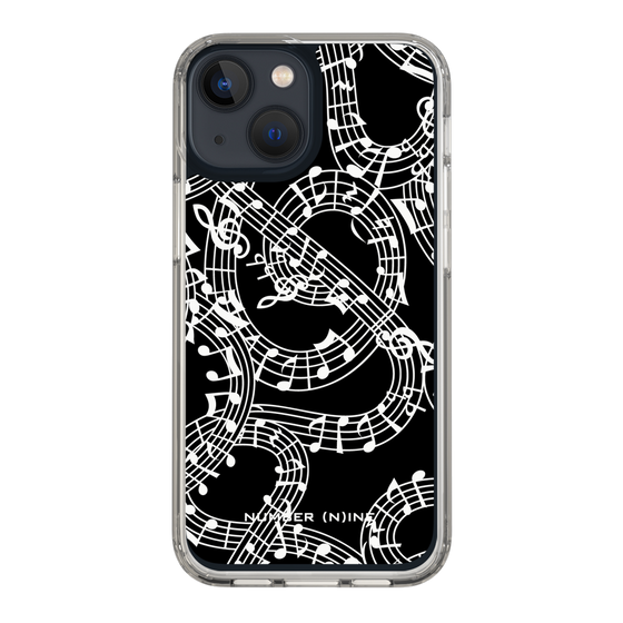 Slim Protection Case［ NUMBER (N)INE - All-Over Musical Notes Pattern ］