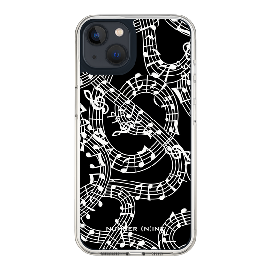 Slim Protection Case［ NUMBER (N)INE - All-Over Musical Notes Pattern ］