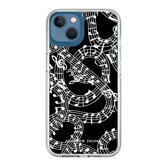 Slim Protection Case［ NUMBER (N)INE - All-Over Musical Notes Pattern ］