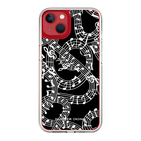 Slim Protection Case［ NUMBER (N)INE - All-Over Musical Notes Pattern ］