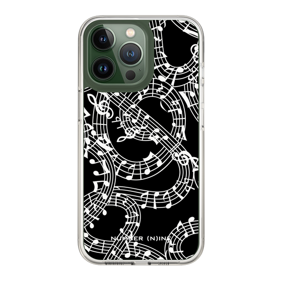 Slim Protection Case［ NUMBER (N)INE - All-Over Musical Notes Pattern ］
