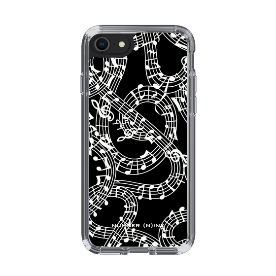 Slim Protection Case［ NUMBER (N)INE - All-Over Musical Notes Pattern ］