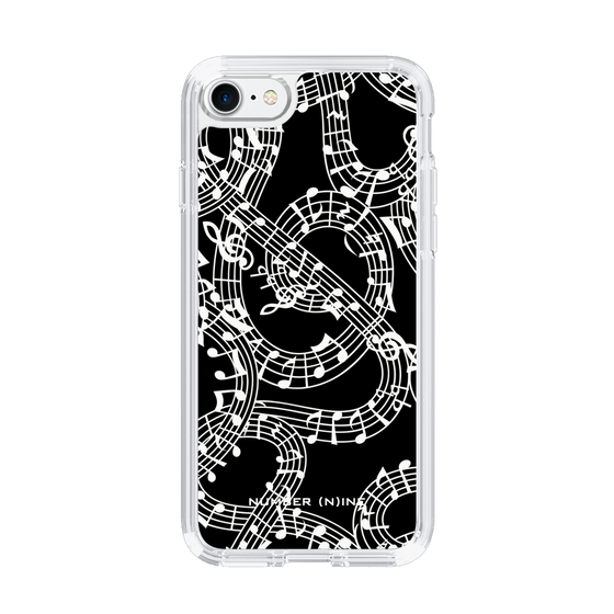 Slim Protection Case［ NUMBER (N)INE - All-Over Musical Notes Pattern ］