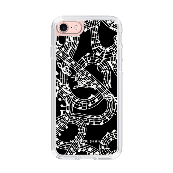 Slim Protection Case［ NUMBER (N)INE - All-Over Musical Notes Pattern ］