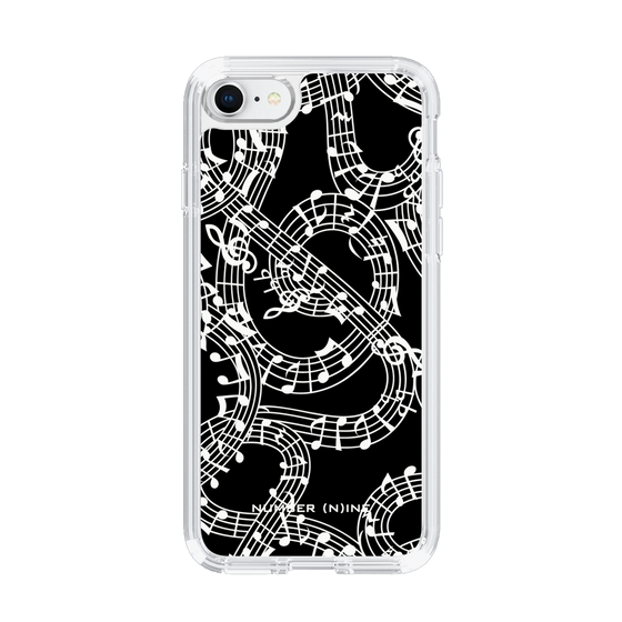 Slim Protection Case［ NUMBER (N)INE - All-Over Musical Notes Pattern ］