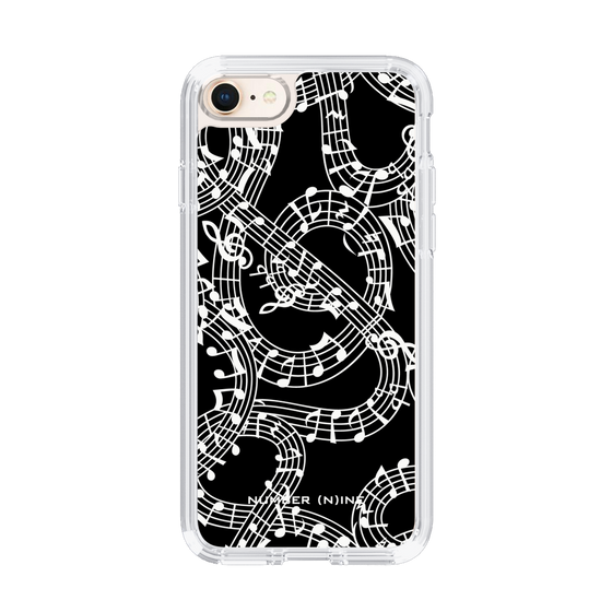 Slim Protection Case［ NUMBER (N)INE - All-Over Musical Notes Pattern ］
