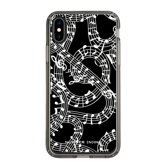 Slim Protection Case［ NUMBER (N)INE - All-Over Musical Notes Pattern ］