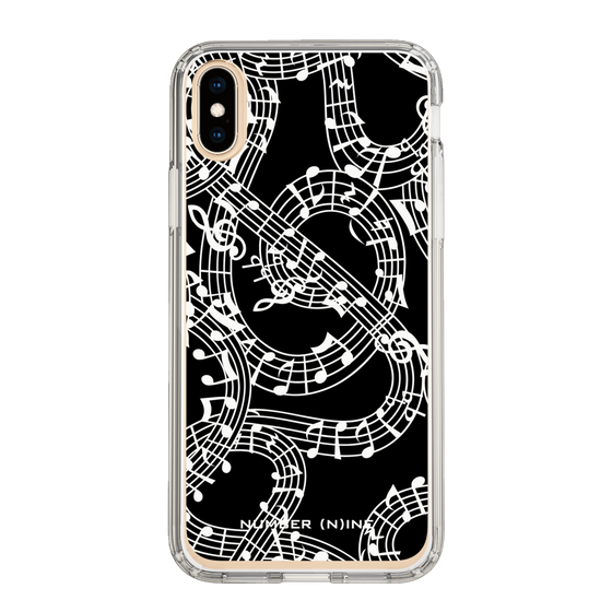 Slim Protection Case［ NUMBER (N)INE - All-Over Musical Notes Pattern ］