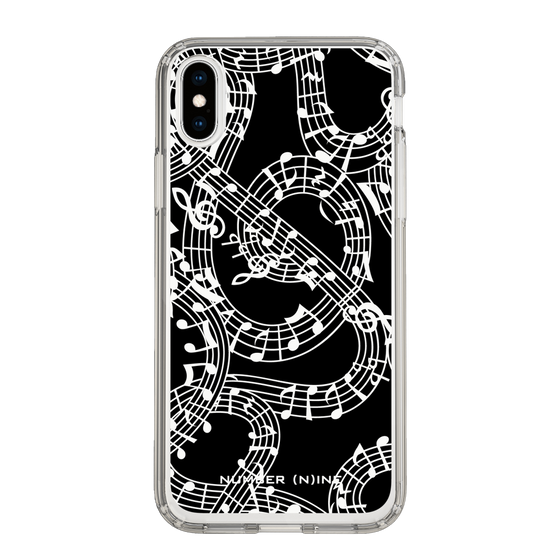 Slim Protection Case［ NUMBER (N)INE - All-Over Musical Notes Pattern ］