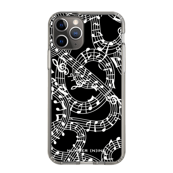 Slim Protection Case［ NUMBER (N)INE - All-Over Musical Notes Pattern ］