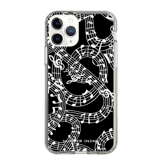 Slim Protection Case［ NUMBER (N)INE - All-Over Musical Notes Pattern ］