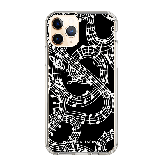 Slim Protection Case［ NUMBER (N)INE - All-Over Musical Notes Pattern ］