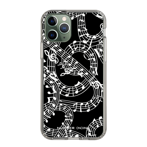 Slim Protection Case［ NUMBER (N)INE - All-Over Musical Notes Pattern ］