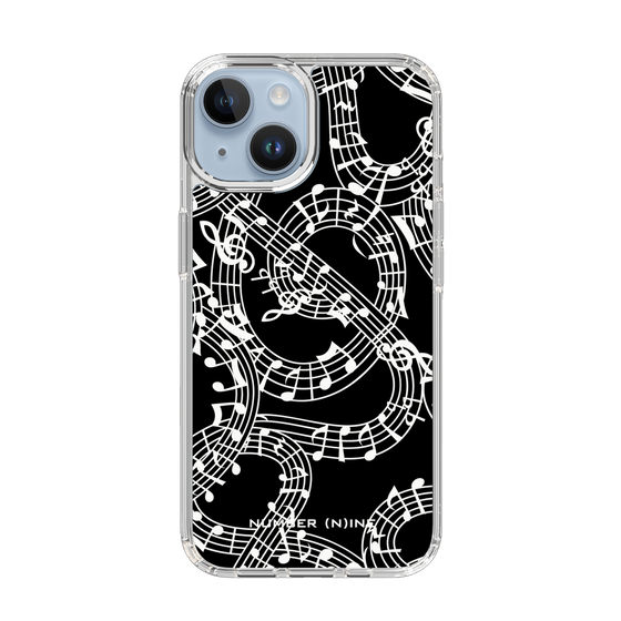 Slim Protection Case［ NUMBER (N)INE - All-Over Musical Notes Pattern ］