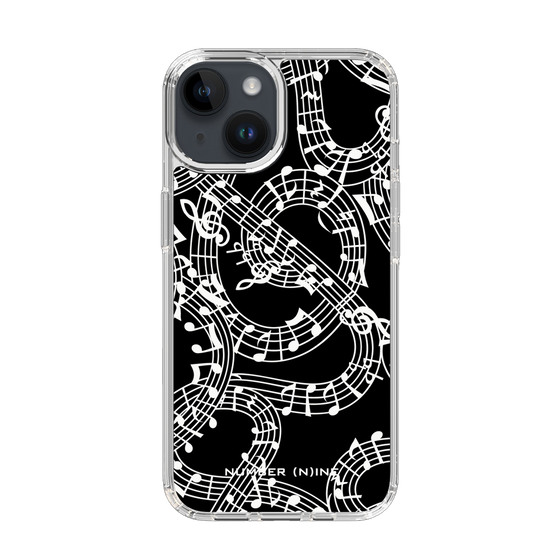 Slim Protection Case［ NUMBER (N)INE - All-Over Musical Notes Pattern ］
