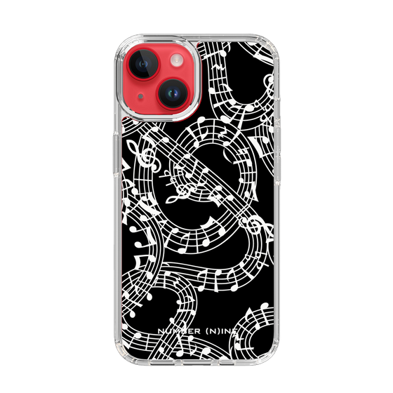 Slim Protection Case［ NUMBER (N)INE - All-Over Musical Notes Pattern ］