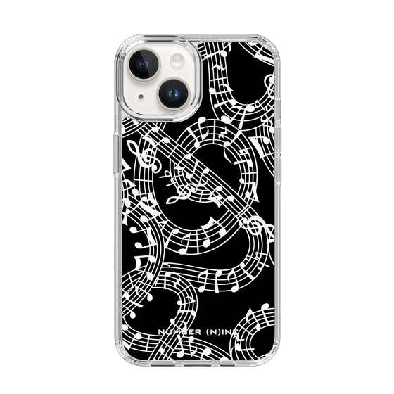 Slim Protection Case［ NUMBER (N)INE - All-Over Musical Notes Pattern ］