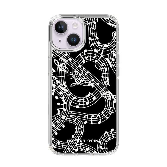 Slim Protection Case［ NUMBER (N)INE - All-Over Musical Notes Pattern ］