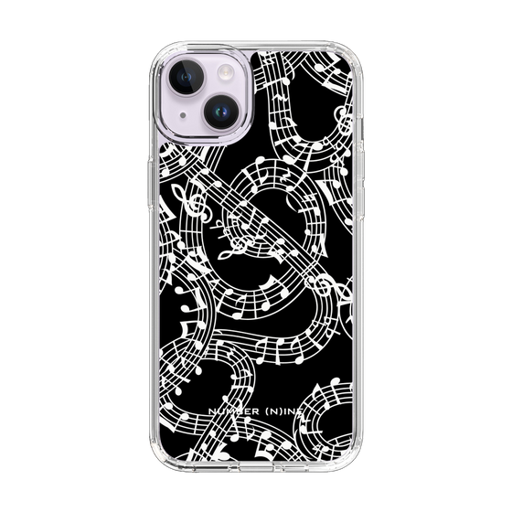 Slim Protection Case［ NUMBER (N)INE - All-Over Musical Notes Pattern ］