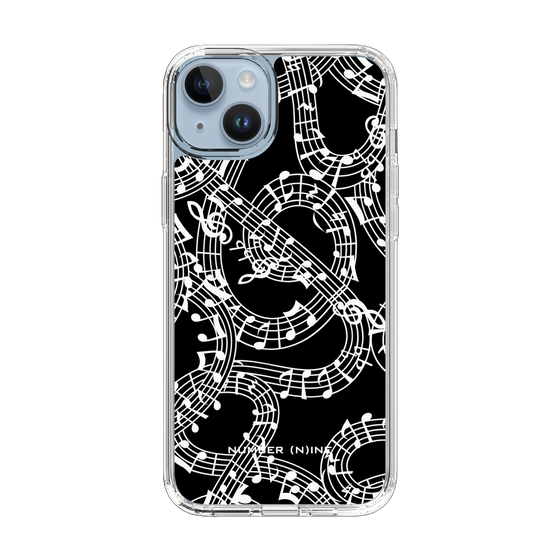 Slim Protection Case［ NUMBER (N)INE - All-Over Musical Notes Pattern ］