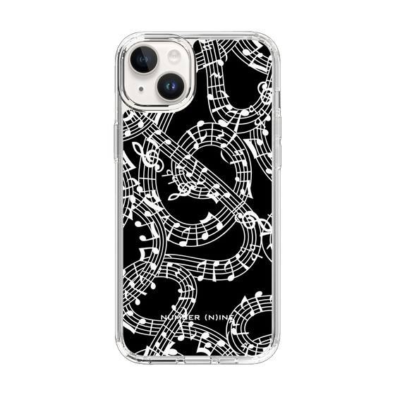 Slim Protection Case［ NUMBER (N)INE - All-Over Musical Notes Pattern ］