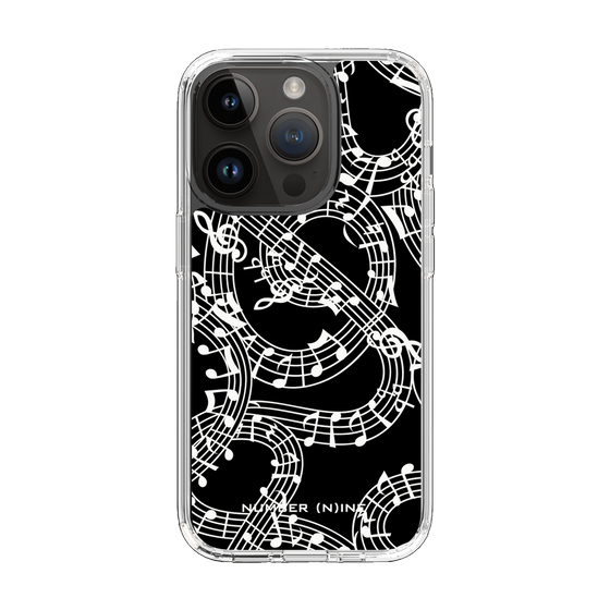 Slim Protection Case［ NUMBER (N)INE - All-Over Musical Notes Pattern ］