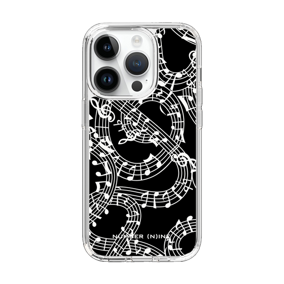 Slim Protection Case［ NUMBER (N)INE - All-Over Musical Notes Pattern ］