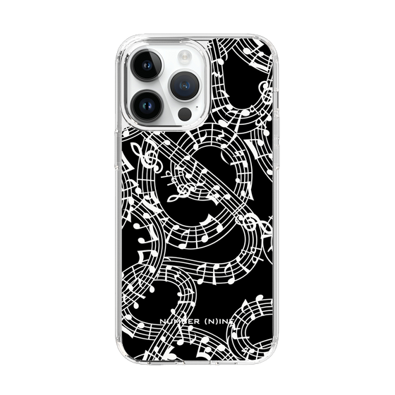 Slim Protection Case［ NUMBER (N)INE - All-Over Musical Notes Pattern ］