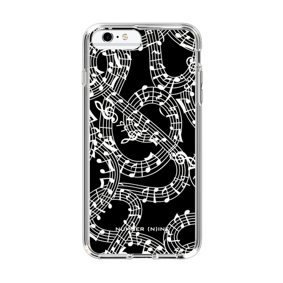 Slim Protection Case［ NUMBER (N)INE - All-Over Musical Notes Pattern ］