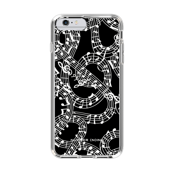 Slim Protection Case［ NUMBER (N)INE - All-Over Musical Notes Pattern ］