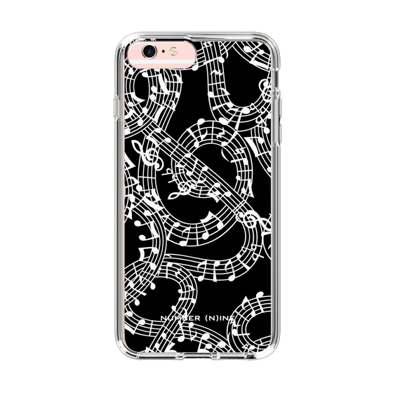 Slim Protection Case［ NUMBER (N)INE - All-Over Musical Notes Pattern ］