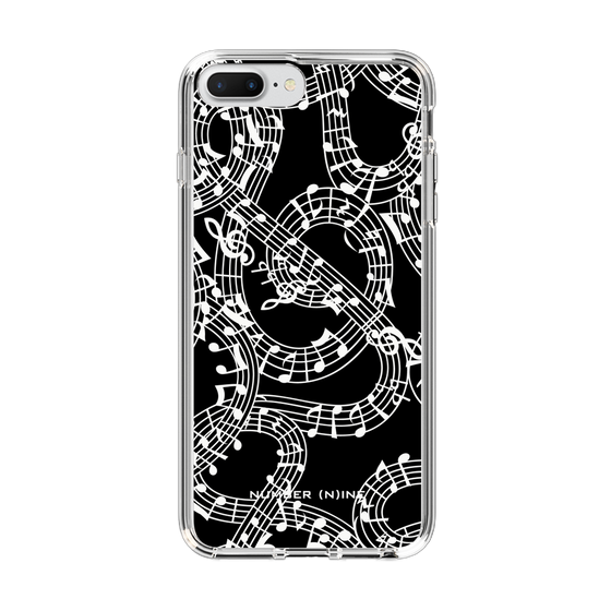 Slim Protection Case［ NUMBER (N)INE - All-Over Musical Notes Pattern ］