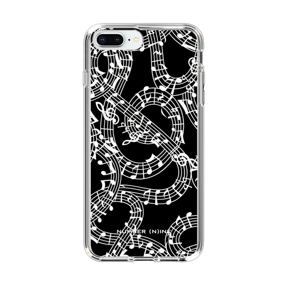 Slim Protection Case［ NUMBER (N)INE - All-Over Musical Notes Pattern ］