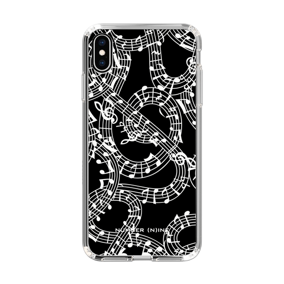 Slim Protection Case［ NUMBER (N)INE - All-Over Musical Notes Pattern ］