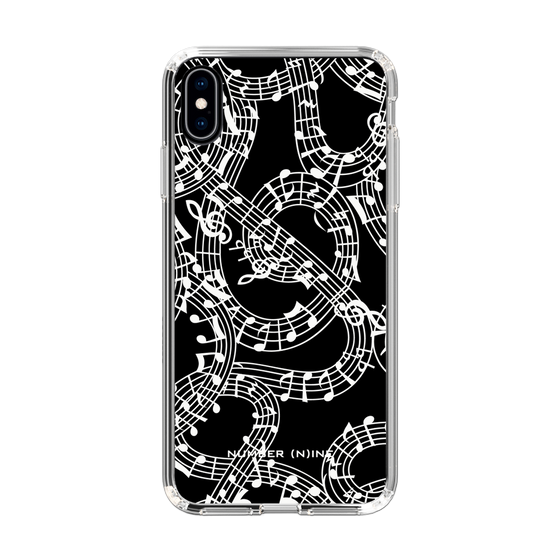Slim Protection Case［ NUMBER (N)INE - All-Over Musical Notes Pattern ］