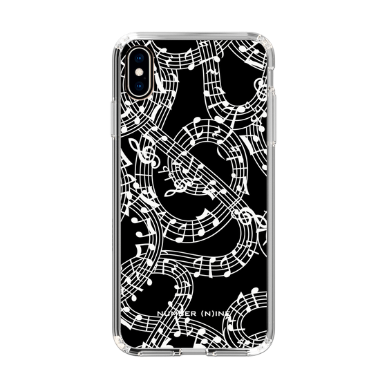 Slim Protection Case［ NUMBER (N)INE - All-Over Musical Notes Pattern ］