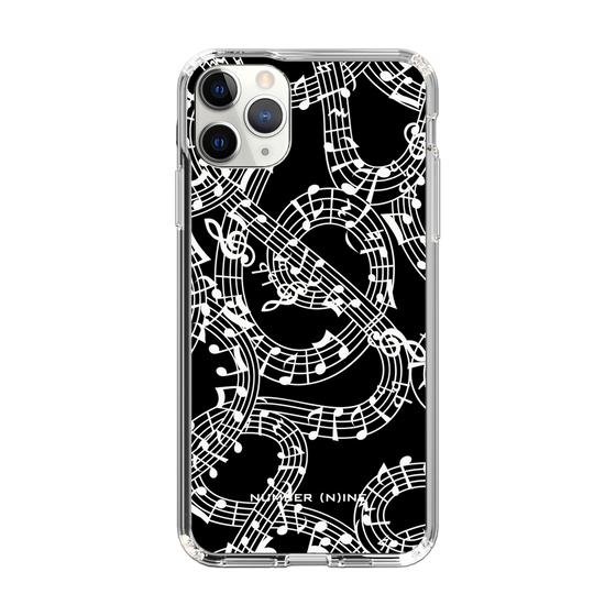 Slim Protection Case［ NUMBER (N)INE - All-Over Musical Notes Pattern ］