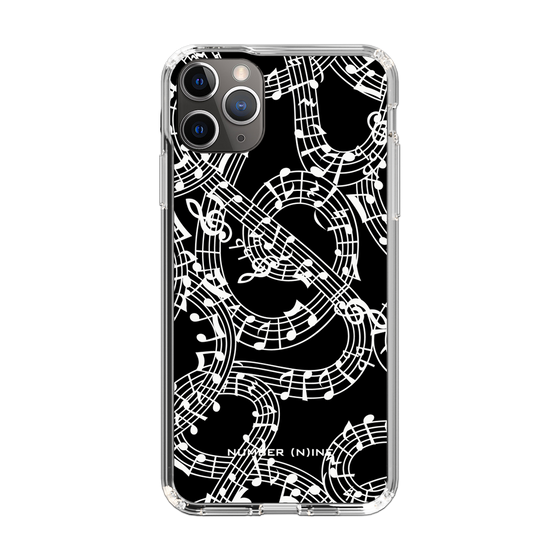 Slim Protection Case［ NUMBER (N)INE - All-Over Musical Notes Pattern ］