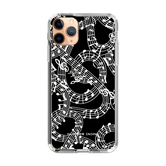 Slim Protection Case［ NUMBER (N)INE - All-Over Musical Notes Pattern ］