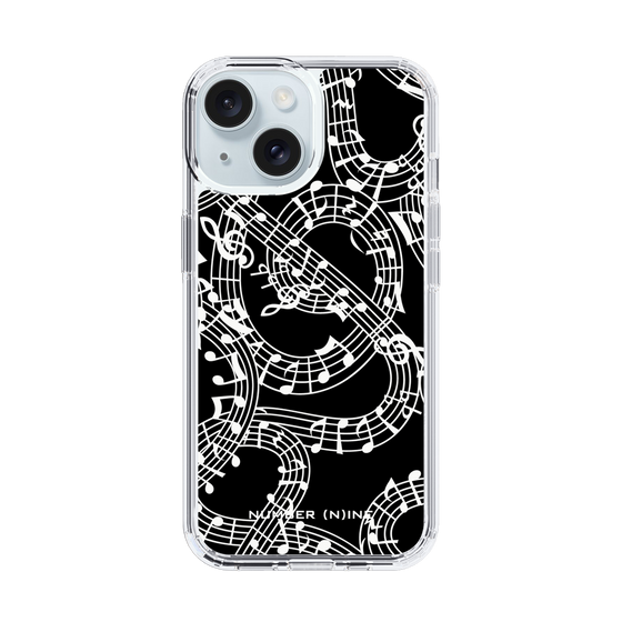 Slim Protection Case［ NUMBER (N)INE - All-Over Musical Notes Pattern ］