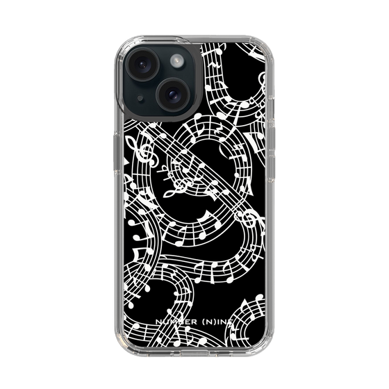 Slim Protection Case［ NUMBER (N)INE - All-Over Musical Notes Pattern ］