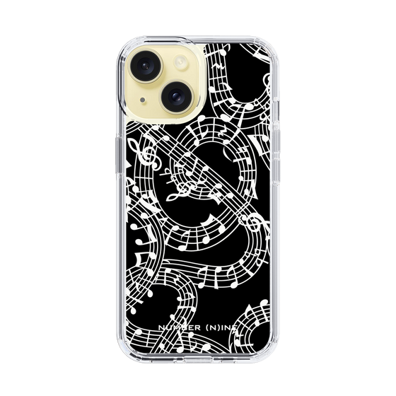 Slim Protection Case［ NUMBER (N)INE - All-Over Musical Notes Pattern ］