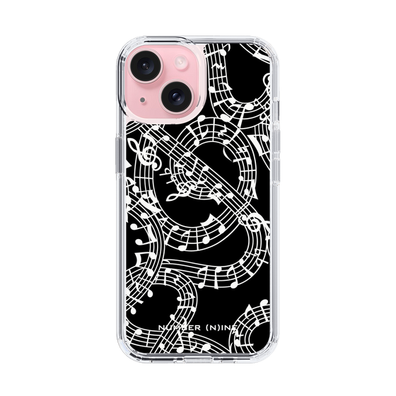 Slim Protection Case［ NUMBER (N)INE - All-Over Musical Notes Pattern ］